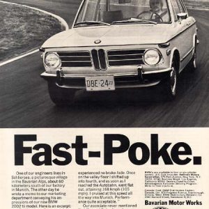 BMW Ad 1973