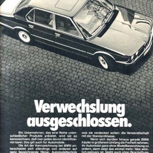 BMW Ad 1979