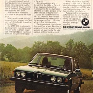 BMW Ad June 1977