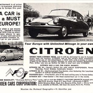 Citroen Ad 1958