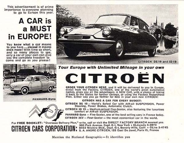 Citroen Ad 1958