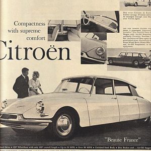 Citroen Ad April 1960