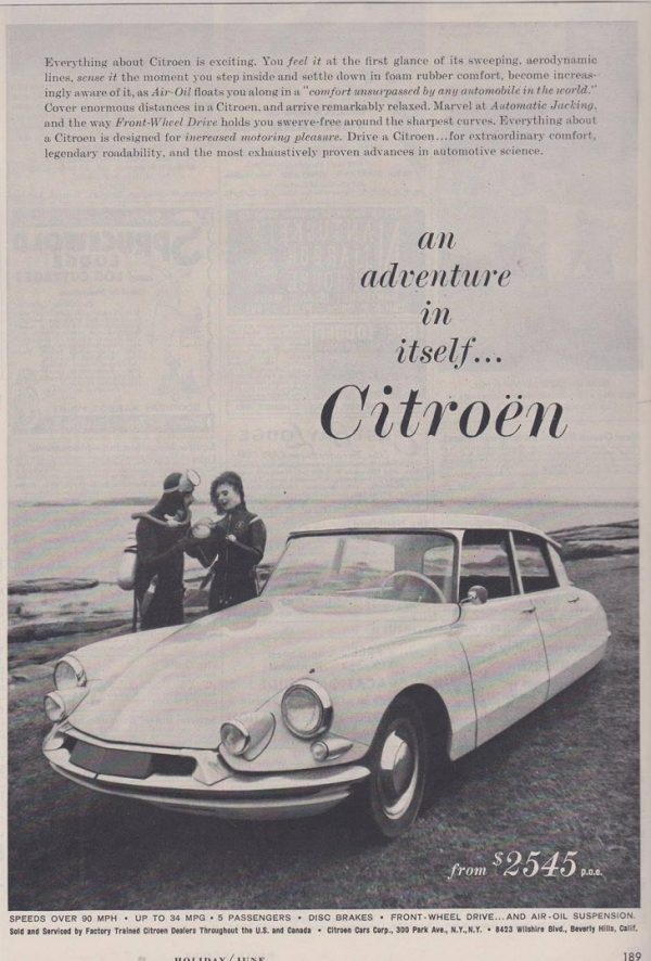 Citroen Ad June 1960