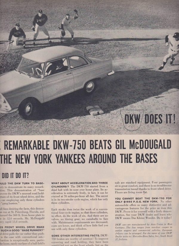 DKW Ad June 1960