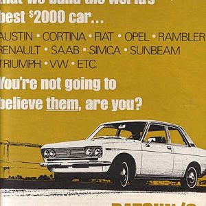 Datsun Ad 1969