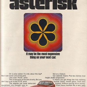 Datsun Ad 1970