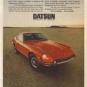 Datsun Ad April 1971