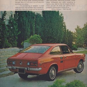 Datsun Ad March 1972