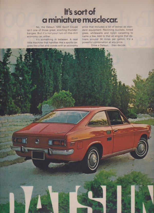 Datsun Ad March 1972