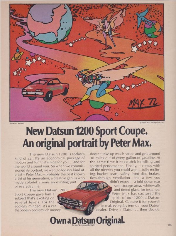 Datsun Ad March 1973