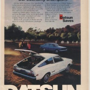 Datsun Ad March 1974