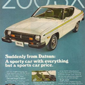 Datsun Ad March 1977