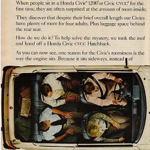 Honda Civic Ad 1978