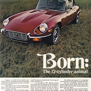 Jaguar Ad 1971