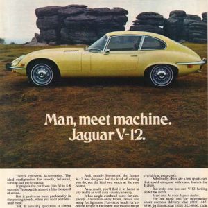 Jaguar Ad 1973