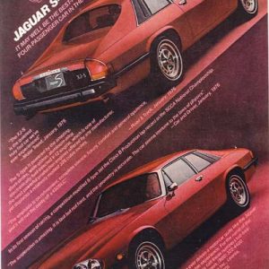 Jaguar Ad 1977