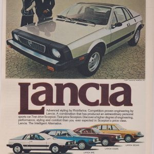 Lancia Ad November 1977