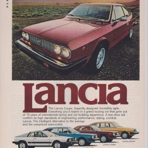 Lancia Ad October 1977