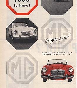 MG Ad 1959