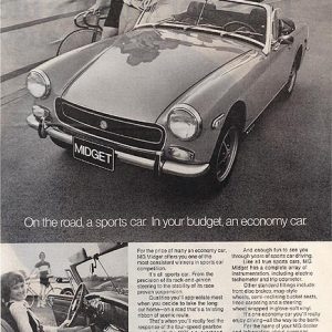 MG Ad May 1973