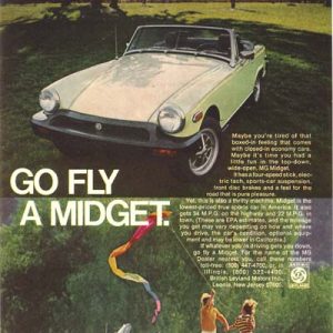 MG Ad May 1977