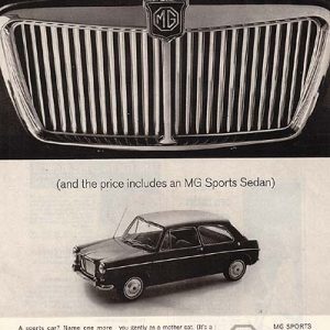 MG Ad November 1963