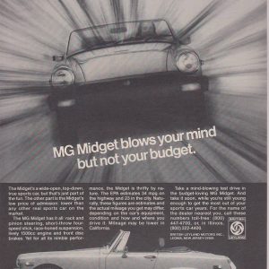 MG Ad November 1978