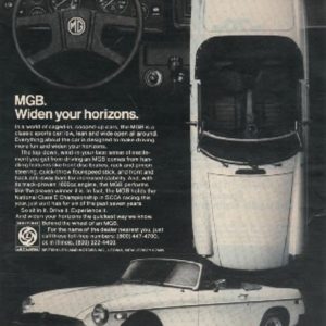 MG Ad October 1978