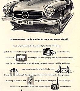 Mercedes-Benz Ad March 1957