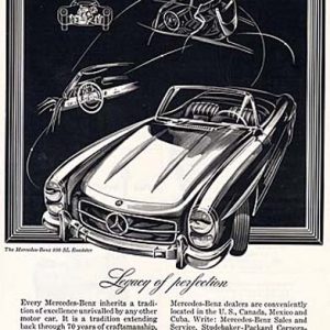 Mercedes-Benz Ad October 1957