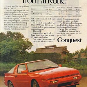 Mitsubishi Ad January 1987