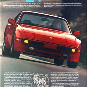 Porsche Ad 1983