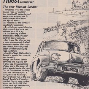 Renault Ad April 1961