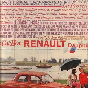 Renault Ad August 1959