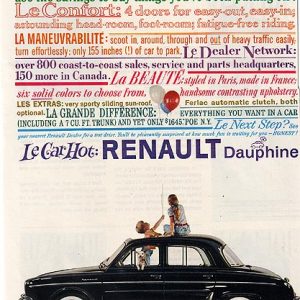 Renault Ad January 1960