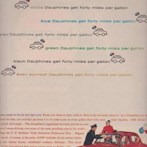 Renault Ad January 1961