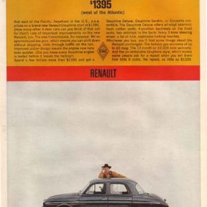 Renault Ad July 1962