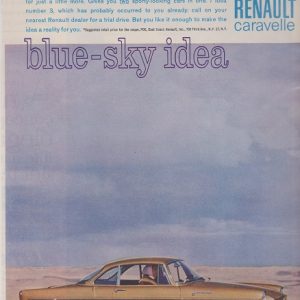 Renault Ad March 1961