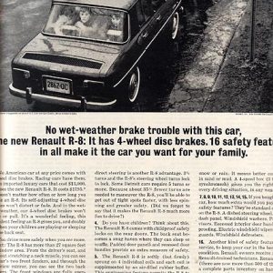 Renault Ad March 1963