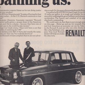 Renault Ad March 1966