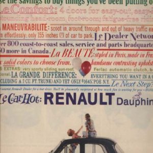 Renault Ad May 1959