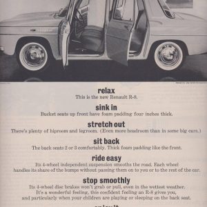 Renault Ad May 1963