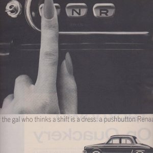 Renault Ad November 1963