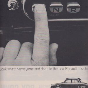 Renault Ad October 1963