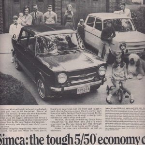 Simca Ad May 1967