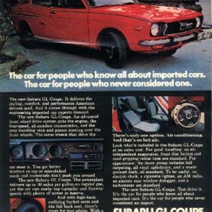 Subaru Ad 1972