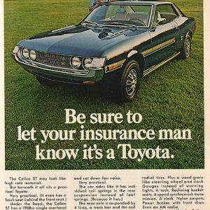 Toyota Ad December 1972