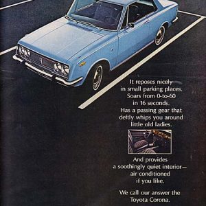 Toyota Ad February 1970