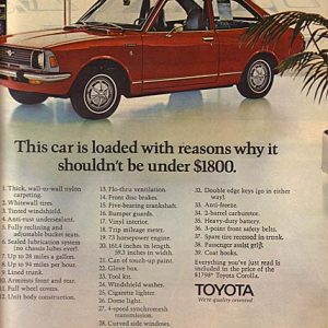 Toyota Ad June 1971