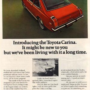 Toyota Ad May 1972